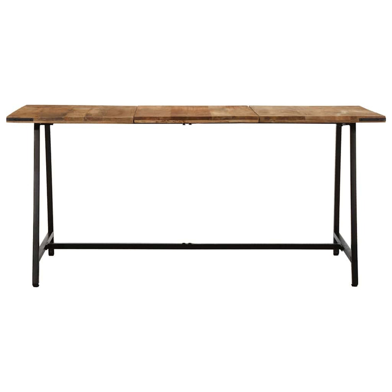 vidaXL tömör mangófa étkezőasztal 160 x 80 x 75 cm