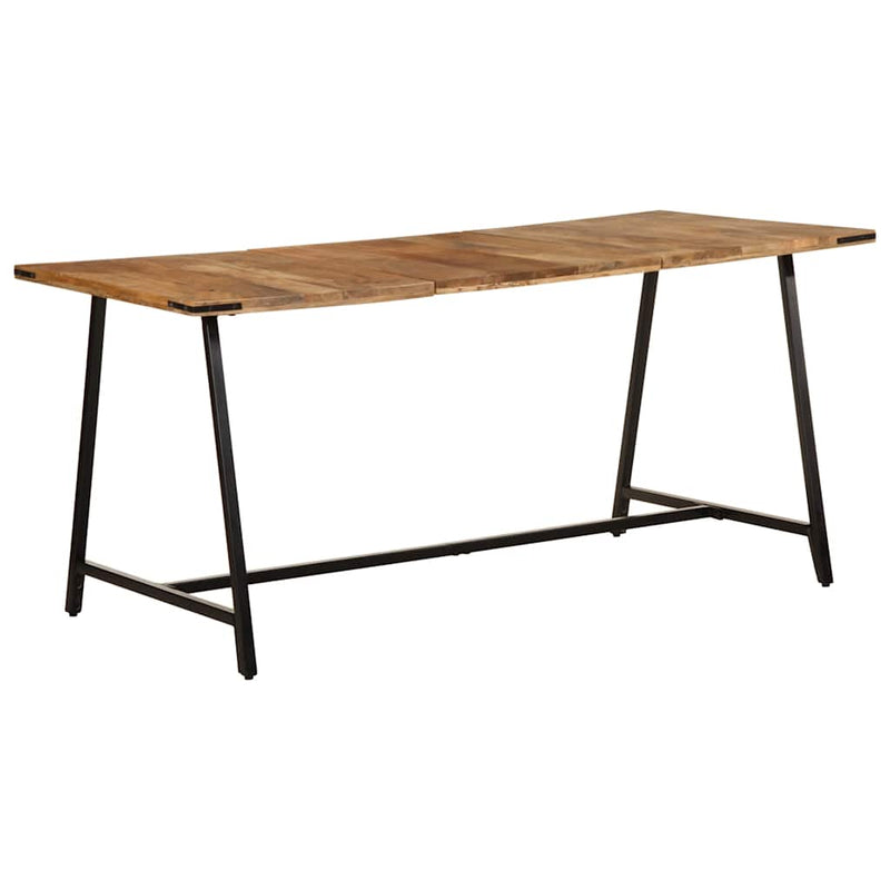 vidaXL tömör mangófa étkezőasztal 160 x 80 x 75 cm