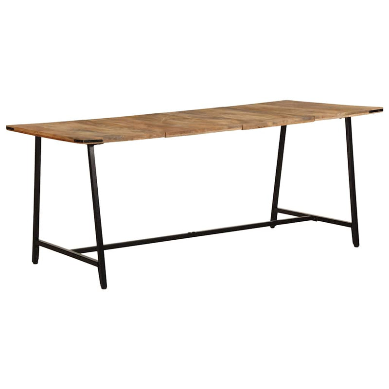 vidaXL tömör mangófa étkezőasztal 180x90x75 cm