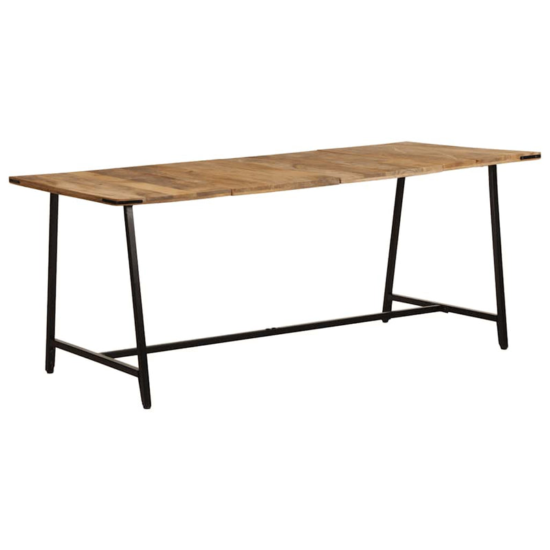 vidaXL tömör mangófa étkezőasztal 180x90x75 cm
