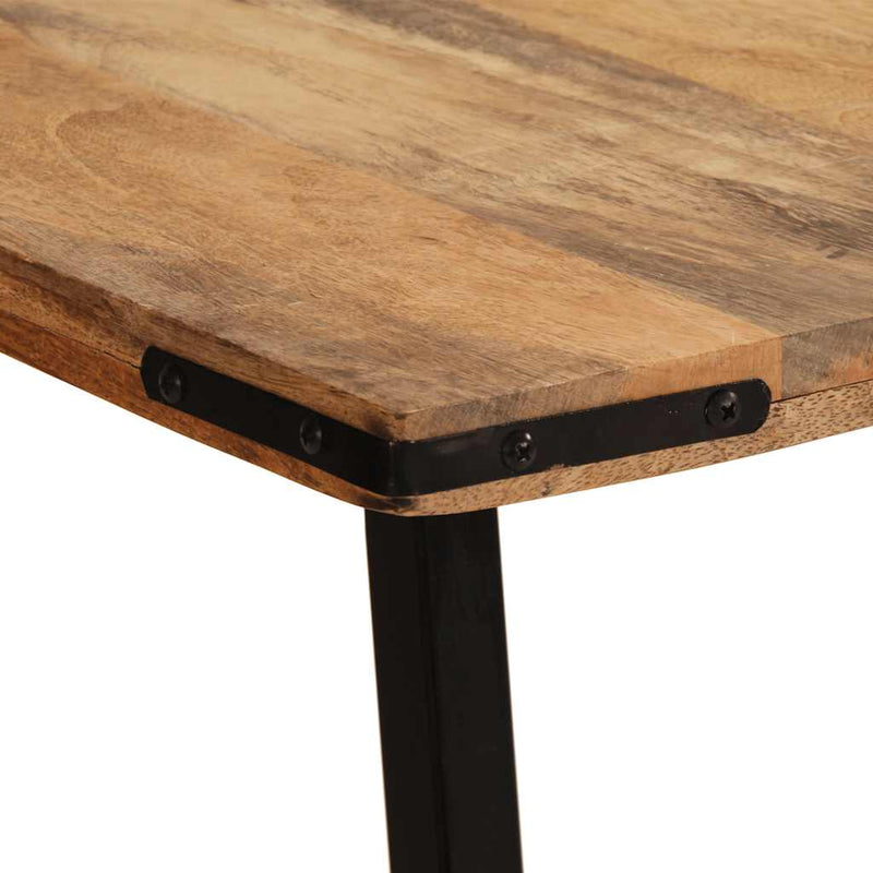 vidaXL tömör mangófa étkezőasztal 180x90x75 cm