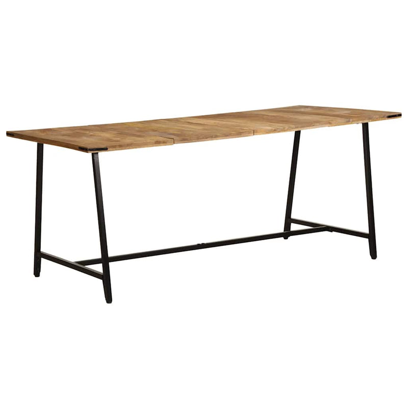 vidaXL tömör mangófa étkezőasztal 180x90x75 cm