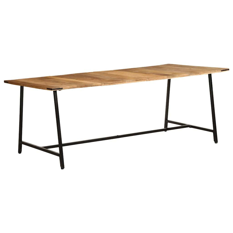 vidaXL tömör mangófa étkezőasztal 200 x 100 x 75 cm