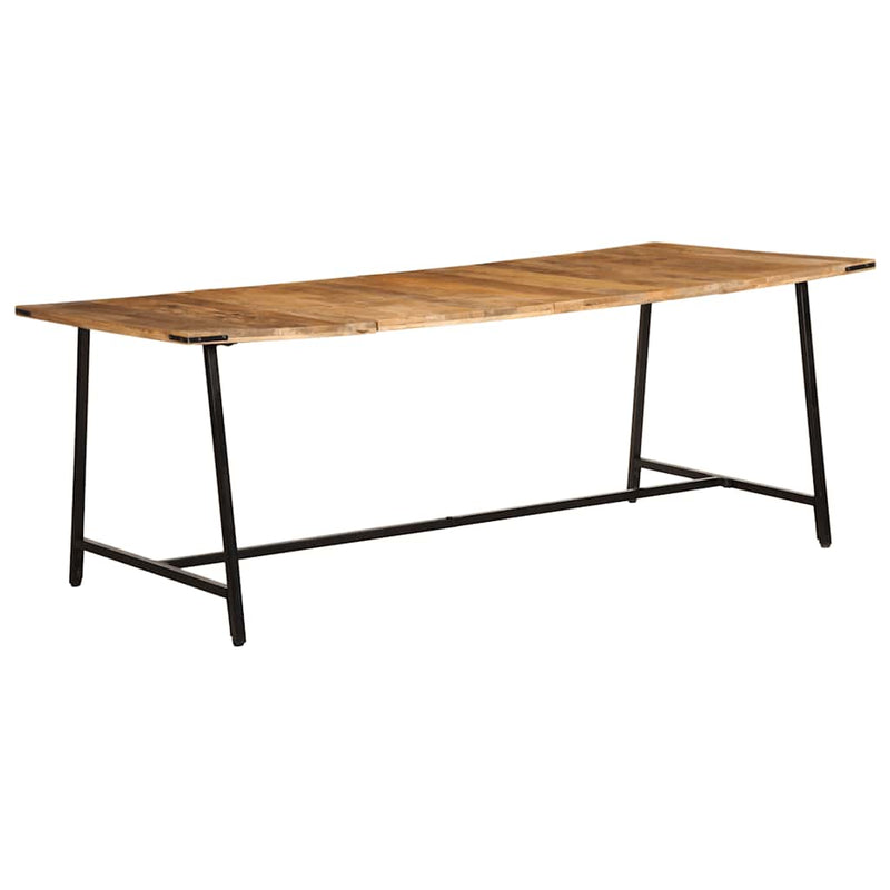 vidaXL tömör mangófa étkezőasztal 200 x 100 x 75 cm