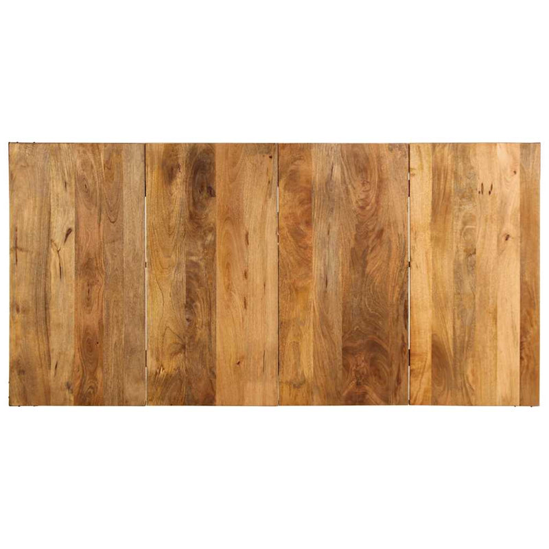 vidaXL tömör mangófa étkezőasztal 200 x 100 x 75 cm