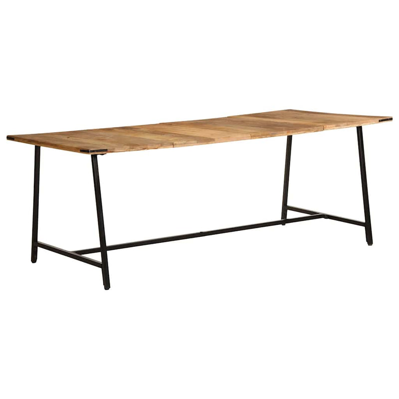 vidaXL tömör mangófa étkezőasztal 200 x 100 x 75 cm