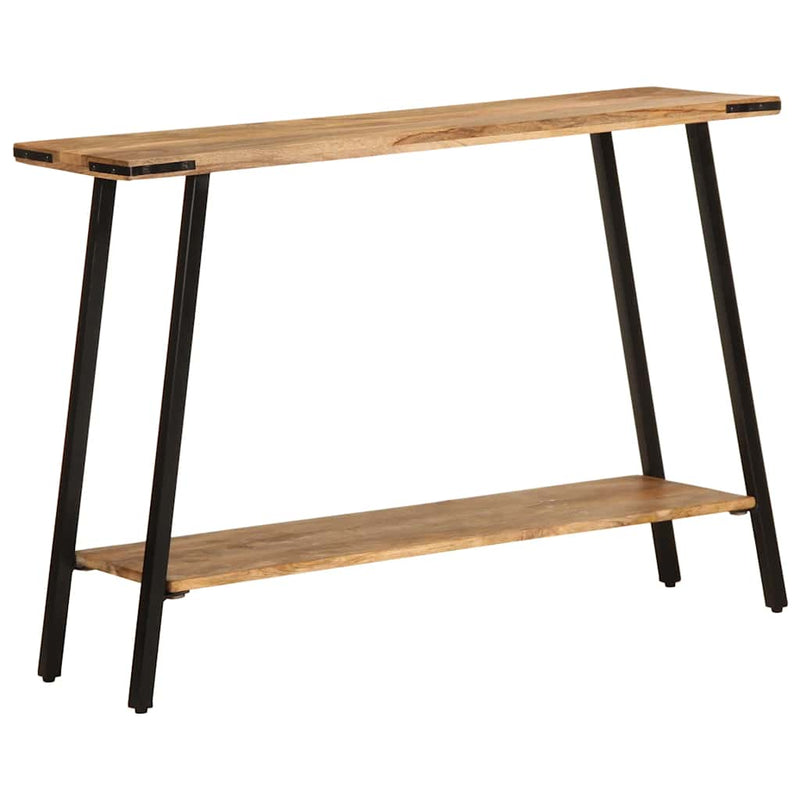 vidaXL tömör mangófa tálalóasztal 110 x 30 x 75 cm
