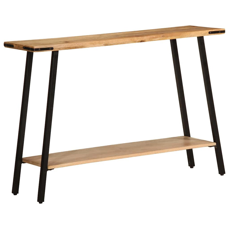 vidaXL tömör mangófa tálalóasztal 110 x 30 x 75 cm