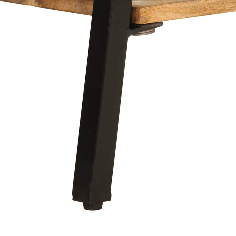 vidaXL tömör mangófa tálalóasztal 110 x 30 x 75 cm