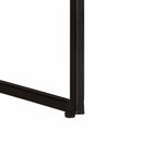 vidaXL tömör akácfa dohányzóasztal 110 x 55 x 40 cm