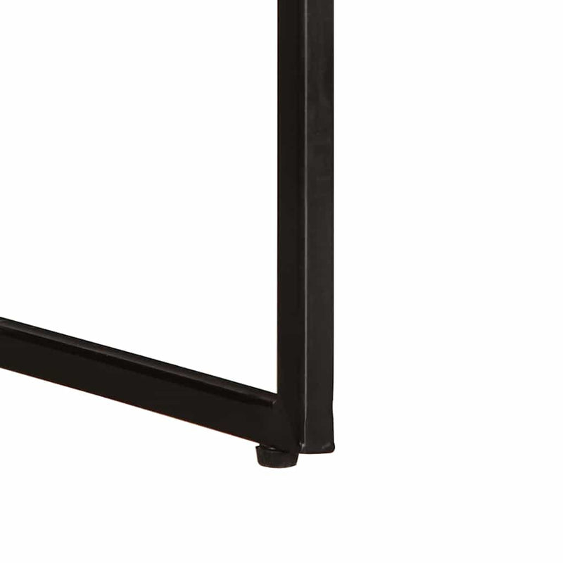 vidaXL tömör akácfa dohányzóasztal 110 x 55 x 40 cm