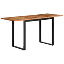 vidaXL tömör akácfa fa étkezőasztal 140 x 70 x 75 cm