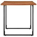 vidaXL tömör akácfa étkezőasztal 160 x 80 x 75 cm