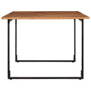 vidaXL tömör akácfa étkezőasztal 200 x 100 x 75 cm