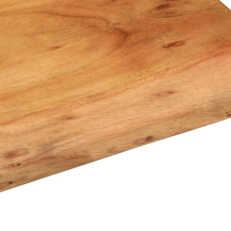vidaXL 2 darab tömör akácfa fali polc 30 x 20 x 3,5 cm