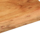 vidaXL 2 darab tömör akácfa fali polc 30 x 20 x 3,5 cm
