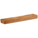vidaXL 2 db tömör akácfa fali polc 80 x 17 x 8 cm