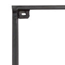 vidaXL 5 darab tömör akácfa fali polc