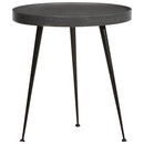 vidaXL 3 db fekete szerelt fa dohányzóasztal