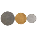 vidaXL 3 db többszínű szerelt fa dohányzóasztal