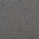 vidaXL kétszemélyes világosszürke szövet kanapéágy