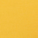 vidaXL kétszemélyes sárga szövet kanapéágy két párnával