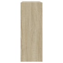 vidaXL sonoma tölgy színű szerelt fa cipőszekrény 60 x 21 x 57 cm