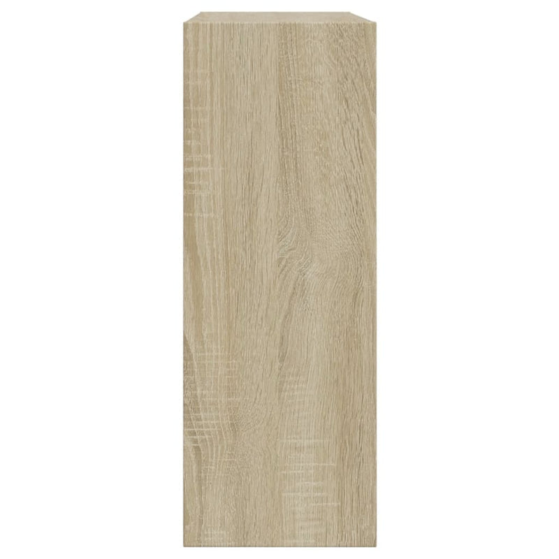 vidaXL sonoma tölgy színű szerelt fa cipőszekrény 60 x 21 x 57 cm