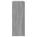 vidaXL szürke sonoma színű szerelt fa cipőszekrény 60 x 21 x 57 cm