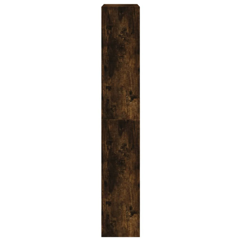 vidaXL füstös tölgy színű szerelt fa cipőszekrény 60 x 21 x 125,5 cm