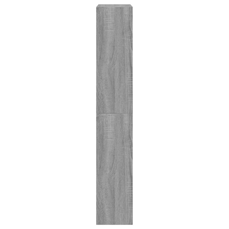 vidaXL szürke sonoma színű szerelt fa cipőszekrény 60 x 21 x 125,5 cm