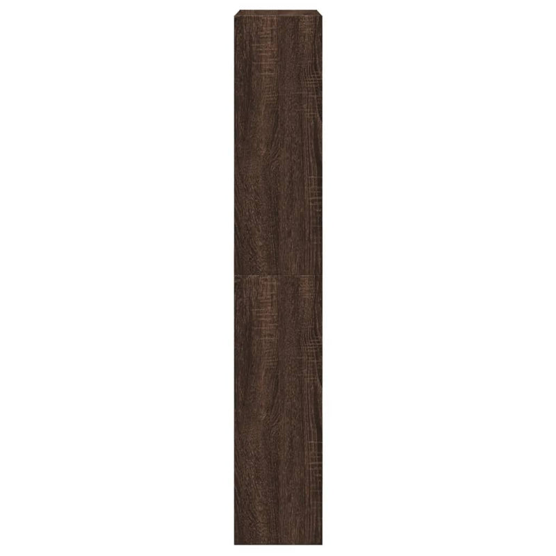 vidaXL barna tölgyszínű szerelt fa cipőszekrény 60x 21 x 125,5 cm