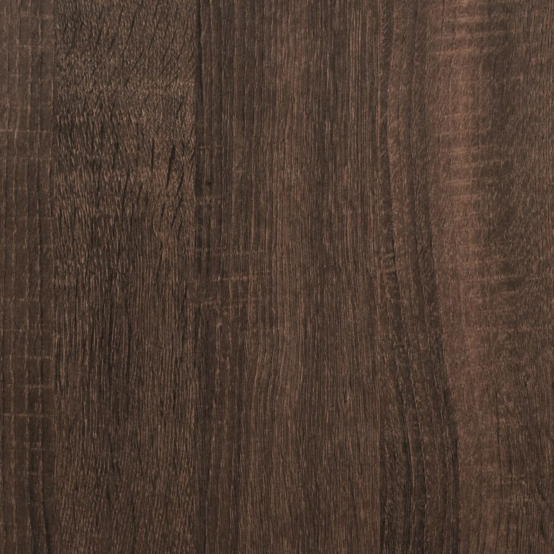 vidaXL barna tölgyszínű szerelt fa cipőszekrény 60x 21 x 125,5 cm