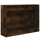 vidaXL füstös tölgy színű szerelt fa cipőszekrény 80 x 21 x 57 cm