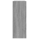 vidaXL szürke sonoma színű szerelt fa cipőszekrény 80 x 21 x 57 cm