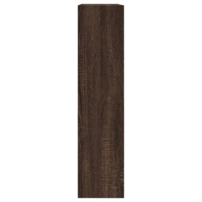 vidaXL barna tölgyszínű szerelt fa cipőszekrény 80 x 21 x 87,5 cm