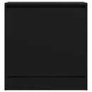 vidaXL fekete szerelt fa cipőszekrény 60 x 34 x 63,5 cm