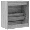 vidaXL szürke sonoma színű szerelt fa cipőszekrény 60 x 34 x 63,5 cm