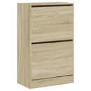vidaXL sonoma tölgy színű szerelt fa cipőszekrény 60 x 34 x 96,5 cm