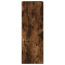 vidaXL füstös tölgy színű szerelt fa cipőszekrény 60 x 34 x 96,5 cm