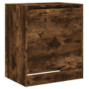 vidaXL füstös tölgy színű szerelt fa cipőszekrény 60 x 42 x 69 cm