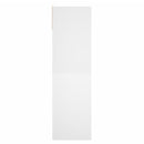 vidaXL fehér szerelt fa cipőszekrény 60x34x116 cm