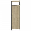 vidaXL sonoma tölgy színű szerelt fa cipőszekrény 60x34x112 cm