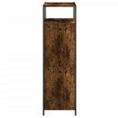 vidaXL füstös tölgy színű szerelt fa cipőszekrény 60x34x112 cm