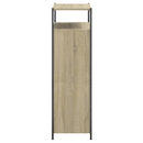 vidaXL sonoma tölgy színű szerelt fa cipőszekrény 75x34x112 cm