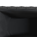 vidaXL fekete polyrattan kerti ültetőláda 3 cseréppel 105x30x32 cm