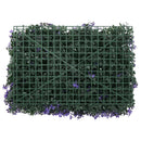  vidaXL 24 db lila műlevélkerítés 40 x 60 cm