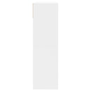 vidaXL fehér cipőszekrény 2 kihajtható fiókkal 80 x 34 x 116 cm