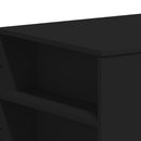 vidaXL fekete szerelt fa dohányzóasztal 102 x 55 x 42 cm