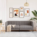 vidaXL 2 személyes tópszínű szövet kanapé